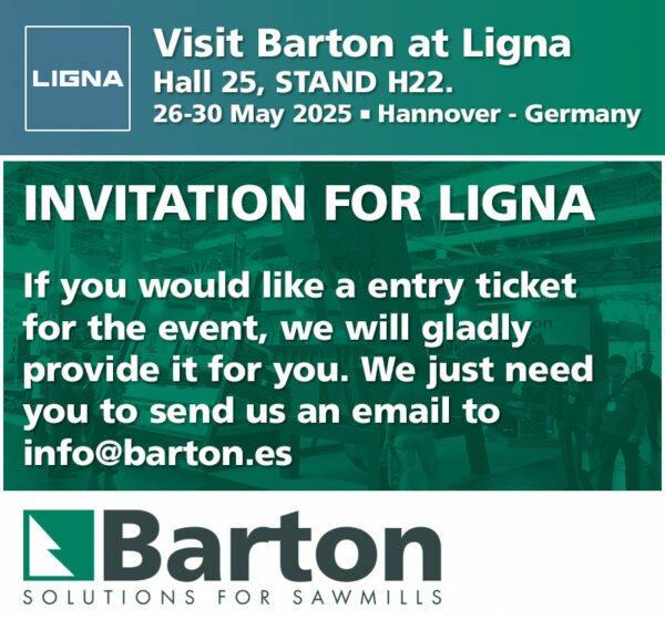 Barton Maquinaria at Ligna 2025, Hannover (Germany)