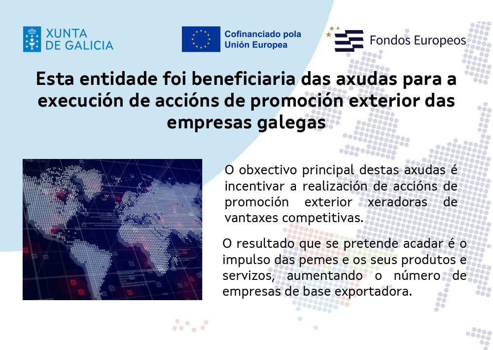 Axudas para a execución de accións de promoción exterior das empresas galegas